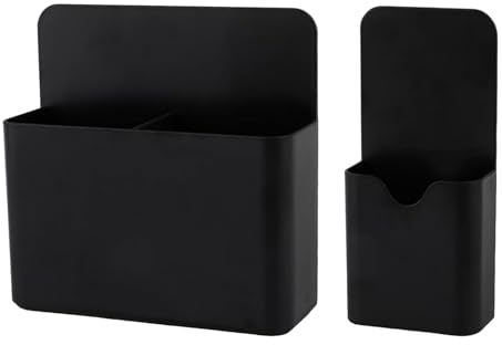 Fridge Pen Magnet Organizer – Storage Holder Marker Box, Pencil Container Case Rack | Supply Basket Erase Cup, Magnetic Whiteboard Caddy Tool for Home Office Fridge Marker School Setup, Stationery Org