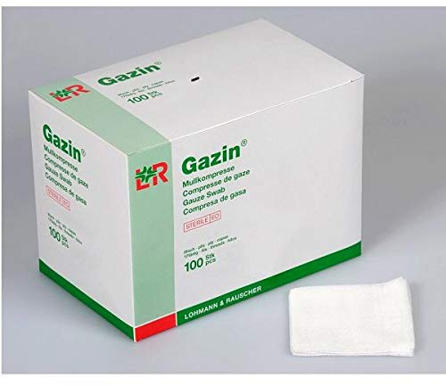 Gazin Mullkompressen 10 x 10 cm steril 8-fach, 30X10 St