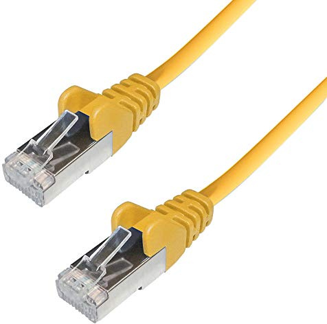 Connekt Gear 3m RJ45 Cat6A SSTP Stranded Snagless Network Cable - Yellow
