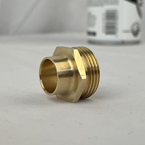 Manchon Fer-Cuivre Mâle 12x17 Tube Ø12-243 Gcu | Boutté 3141453