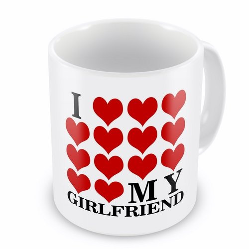 I Love My Girlfriend Gift Mug