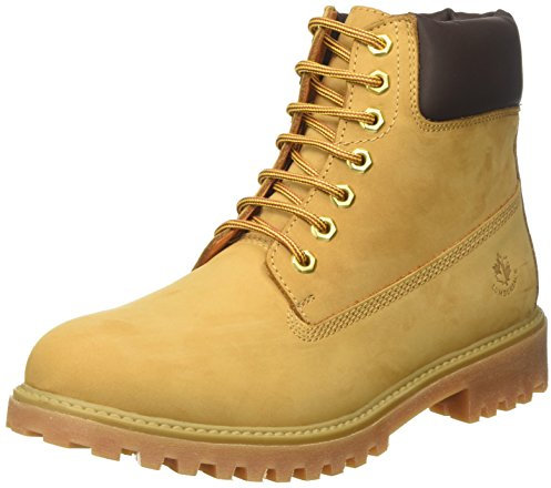 Lumberjack River, Stivaletti Uomo, Giallo (Yellow/Dk Brown), 40 EU