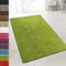 casa pura Teppich Wohnzimmer Grün Flauschiger Teppich 200x150cm Läufer, weicher Wohnteppich Deko für Schlafzimmer, Kinderzimmer, Flur mit antirutsch Unterseite, Shaggy Hochfloor Barcelona