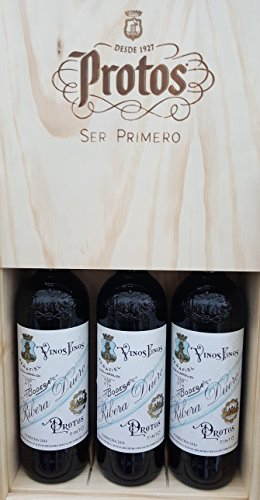Estuche Madera Protos 27-3 Botellas 75CL