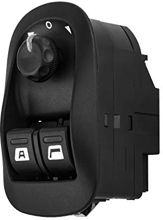 YAOPEI 6554.WA Interruptor de Control Ventana Electrónica para Peu-geot 206 306 Interruptor Mando Elevalunas Botonera de Ventana