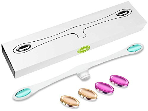 Facial Fitness Muscle Trainer GUHEE Facial Flex Face Exercise Anti Aging Smooths Lines and Wrinkles and Tightens Skin For All Ages (White)