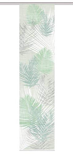 HOME WOHNIDEEN Schiebevorhang Digitaldruck Bambus-Optik Lachlan 084619-6807 H x B 260 x 60 cm Grün