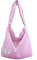 ZhengYue Damen Canvas Handtasche Schultertasche Casual Multifunktionale Umhängetaschen Groß für Schule Shopper Lässige täglich Rosa