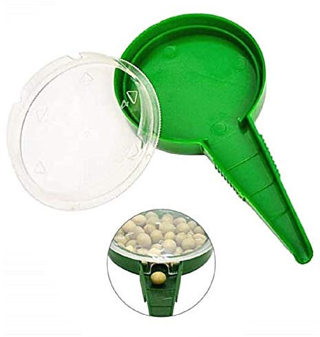 KIRALOVE - Seminatrice manuale di precisione per seminare ortaggi coltivare orto giardino Giardinaggio 5 impostazioni di selezione colore random