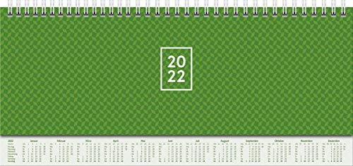 BRUNNEN 1077262012 Querterminbuch, Modell 772, Blattgröße 29,7 x 10,5 cm, 112 Seiten Karton-Einband mit gedruckten Monatstabs, 2 Seiten = 1 Woche