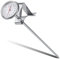 Milchthermometer zum Aufschäumen von Milch mit 193 mm Edelstahl Milch- und Kaffeetemperaturthermometer zum Aufschäumen von Milchsonde und Clip Barista Coffee Espresso Tragbar