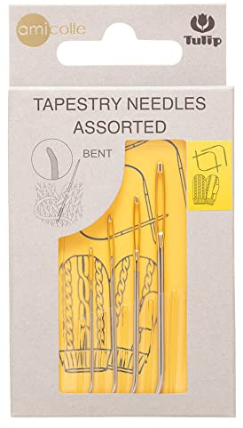 Tulip AC-065E Tapisserie Nadeln, Steel, Silber, Einheitsgröße, 4 Count