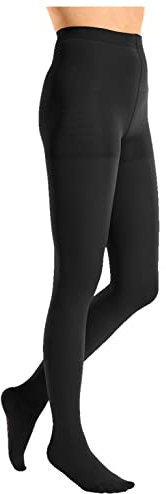 mediven cotton CCL1 AT Strumpfhose schwarz m Sp (as3, alpha, xx_l, regular, regular, Schwarz)