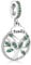 SBI Jewelry Family Tree Charm for Bracelet Green Birthstone Tree of Life Charm Mum Daughter Sister Mothers Day