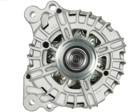 AS-PL Lichtmaschine 150A Generator LiMa 12V Alternator mit Freilaufriemenscheibe für DACIA Duster II A3663S