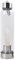 Queemie Clair Quartz Cristal Eau Bouteille, Acier Inoxydable Verre Blanc Pierre Précieuse Obélisque Baguette Énergie Coupe Sport Tasse, Naturel Bien-être Guérison 550ml