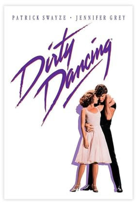 Dirty Dancing Filmposter auf Leinwand, Poster, Wandkunst, Dekor, Bild, Gemälde für Wohnzimmer, Schlafzimmer, Dekoration, ungerahmt, 30 x 45 cm
