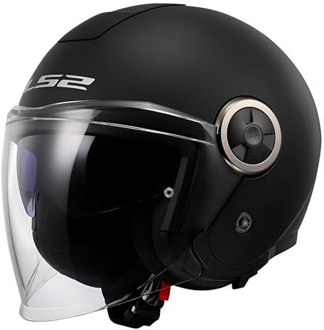 LS2, Jet-Motorradhelm CLASSY SOLID Matt Black, XS
