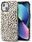Svanove Cheetah Print Phone Case for iPhone 13/14 Case Girly Trendy Leopard Pattern, Retro Cool Animal Print, Luxury Cute Case for Women, Aesthetic Y2k Hard Shell Plastic, Beige Polka Dots