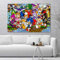 TPFRUPGD Sonic Hedgehog 1000 Piece Jigsaw Puzzle, Blue, 50x75cm, 1 Set, 1000 Pieces, Age 11+