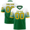 Personalisierte Football Trikot Uniformen,Personalisierte American Football Trikot für Herren,Custom Football Jersey mit Name Nummer Logo Kinder Erwachsene Spieltrikots Atmungsaktiv,Dark Green