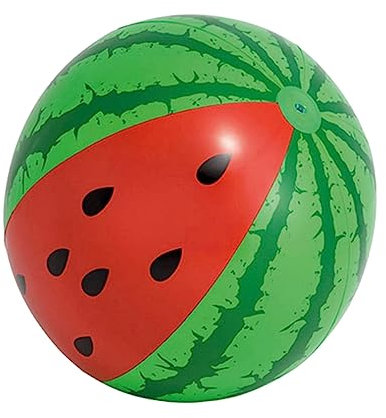 Toyvian Ballon Gonflable Plage de pastèque Plage géante Piscine Gonflable Piscine pastèque Gonflable Grand pastèque Gonflable Boule de Billard