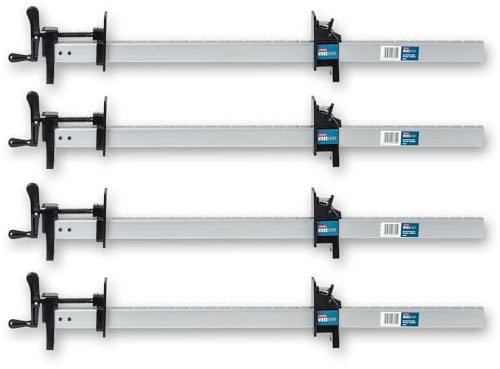 Axminster Workshop Sash Clamp 1,200mm Pack of 4