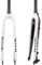 NBTRXWAFR Forcella Rigida MTB in Fibra di Carbonio 26/27.5/29 Forcella per Mountain Bike con Freno A Disco 1-1/2 Forcella Anteriore per Bicicletta Conica QR 9Mm,Bianca,29inch