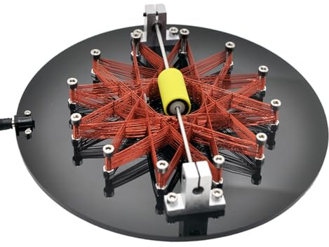 Mark Rodin Star Coil Motor, Electromagnetic Research, Physics Teaching Aids Desktop Ornaments, Experiment with Wire Winding, Test DIY Projects