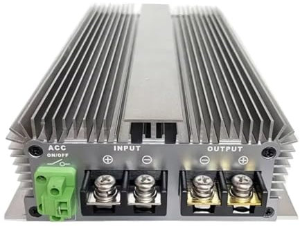 12V to 14.6V 40A 50A 80A DC DC LiFePO4 Lithium Battery Charger Step UP Power Converter Voltage Transformer(14.6v 40A charger)