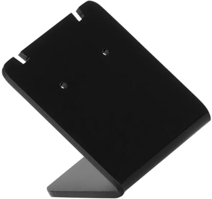 Mipcase 10 pezzi Espositori Orecchini in Acrilico Nero Supporti Compatti per Gioielli da Casa Porta Orecchini e Collane per Organizzazione e Esposizione Elegante