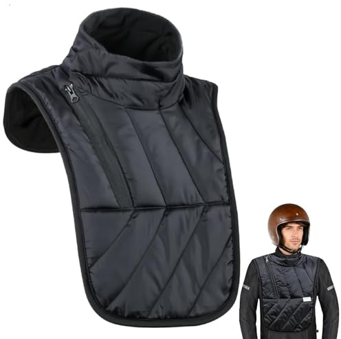 GREATRICH Cache Cou Moto Hiver, Cache Cou Homme Réglable et Respirant, Tour De Cou Moto Homme Thermorégulateur, Confortable et Léger, Imperméable et Coupe-Vent, Idéal pour Motos, Ski, Randonnée