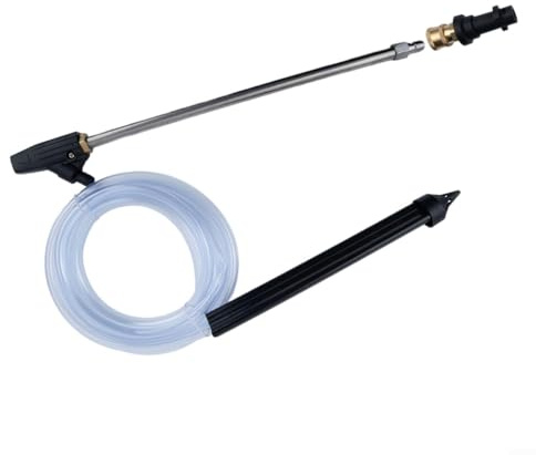 High Pressure Washer Sandblaster Kit, Sandblasting Attachment, with Hose Pressure Washer Wet Sand Blasting Kit for Karcher for K Series K2, K3, K4, K5, K6, K7