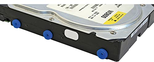 InLine 00244A8er Pack Silikon Unterlegscheiben, zur Laufwerks-Entkopplung