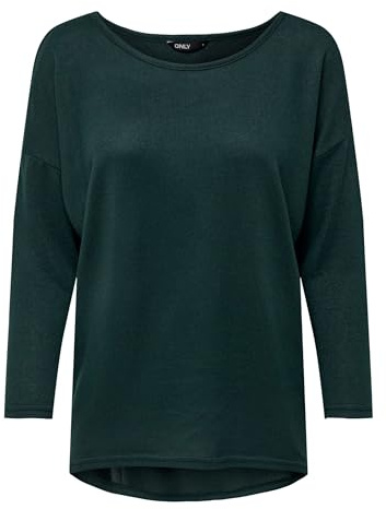 ONLY Women's Onlelcos 4/5 Solid Jrs Noos Long Sleeve Top, Green (Green Gables Detail:melange), S UK