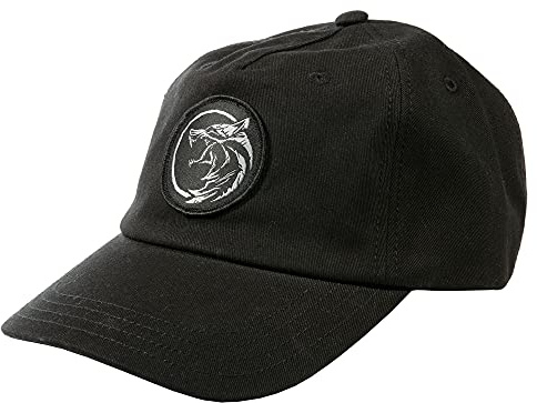 JINX Netflix The Witcher Medallion Patch Baseball Dad Hat Schwarz Erwachsene Größe