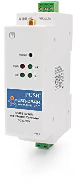 PUSR Rail din rs485 vers WiFi sans Fil RS485 to 802.11 a/b/g/n WLAN serveurs de périphériques en série USR-DR404