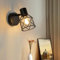 FORCOSO Wandleuchte Innen, Vintage Schwarz Wandlampe Metall Deckenspots, E14 Wand Lampe Spots Deckenleuchte, Retro Industrial Wandstrahler Wall Light Fixtures Indoor Wohnzimmer Schlafzimmer Flur