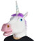 Gwezmxs Pferdemaske, Einhorn Maske für Karneval/Maskerade/Party Dekoration, Latex Tiermaske Erwachsene