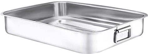 Pendeford Housewares 40 cm Stainless Steel Roasting Dish, Multicolour