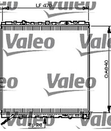 Valeo Kühler, Motorkühlung 735503 | Kompatibel mit: KIA SORENTO I