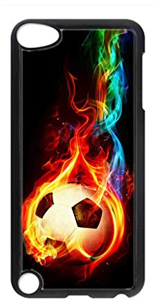 RainbowSky iPod Touch 5th 5 Generation 5G Case - Soccer Ball , Football Hard Plastic Back Protection Phone Case Cover -1004
