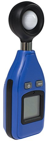 as - Schwabe Lux-Meter, Helligkeits-Messgerät, digitaler Lichtmesser und Beleuchtungsmessgerät mit Helligkeits-Sensor 24104