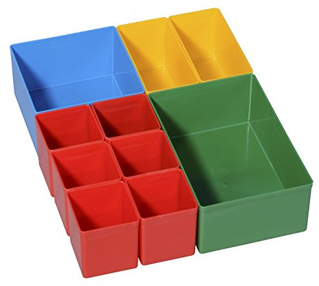 Allit Box Set 270X216X63 MM for Suitcases and Drawer Organiser, Multi-Coloured, ProServe Insert Set 1