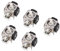 FOSA 5 Pezzi 3D Joystick Analogico Modulo Sensore Sostituzione per 360 Controller Wireless