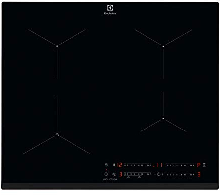 Electrolux Electric Induction hob with 4 Heating Fields EIS6134, Glass, Black