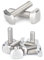 ANSIEDIO Hammerkopfschrauben Edelstahl T Schraube T-schrauben, M8*50mm,3 pcs