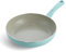 Green Chef Bratpfanne, 26 cm, IH-kompatibel, Keramikbehandlung, antihaftbeschichtet, pflegeleicht, keine schädlichen Substanzen, Erdfarbe, Minzgrün
