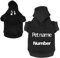 Personalisierte Hundekleidung,Hundemantel Für Kleine Hunde,Hundemantel Winter,Hunde Hoodie,Hunde Klamotten,Hunde Pulli (5XL,Schwarz)
