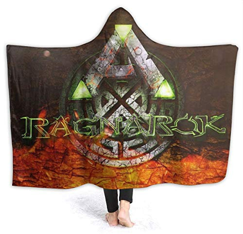 Hdadwy ARK Survival Evolved Decke mit Kapuze, für Erwachsene, Fleece, tragbar, Überwurfdecke, Mikrofaser-Bettwäsche, 60x50